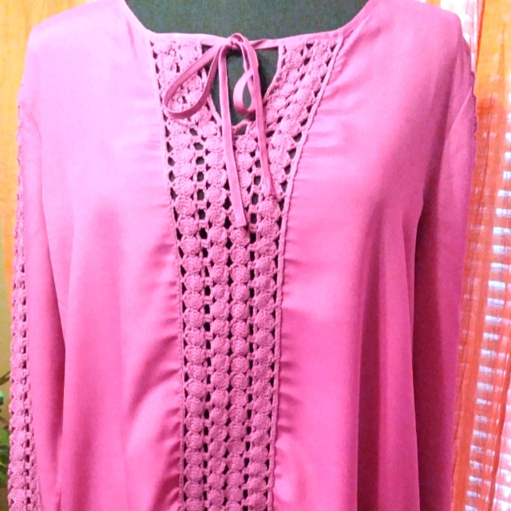 Women's Purple Blouse by Calvin Klein